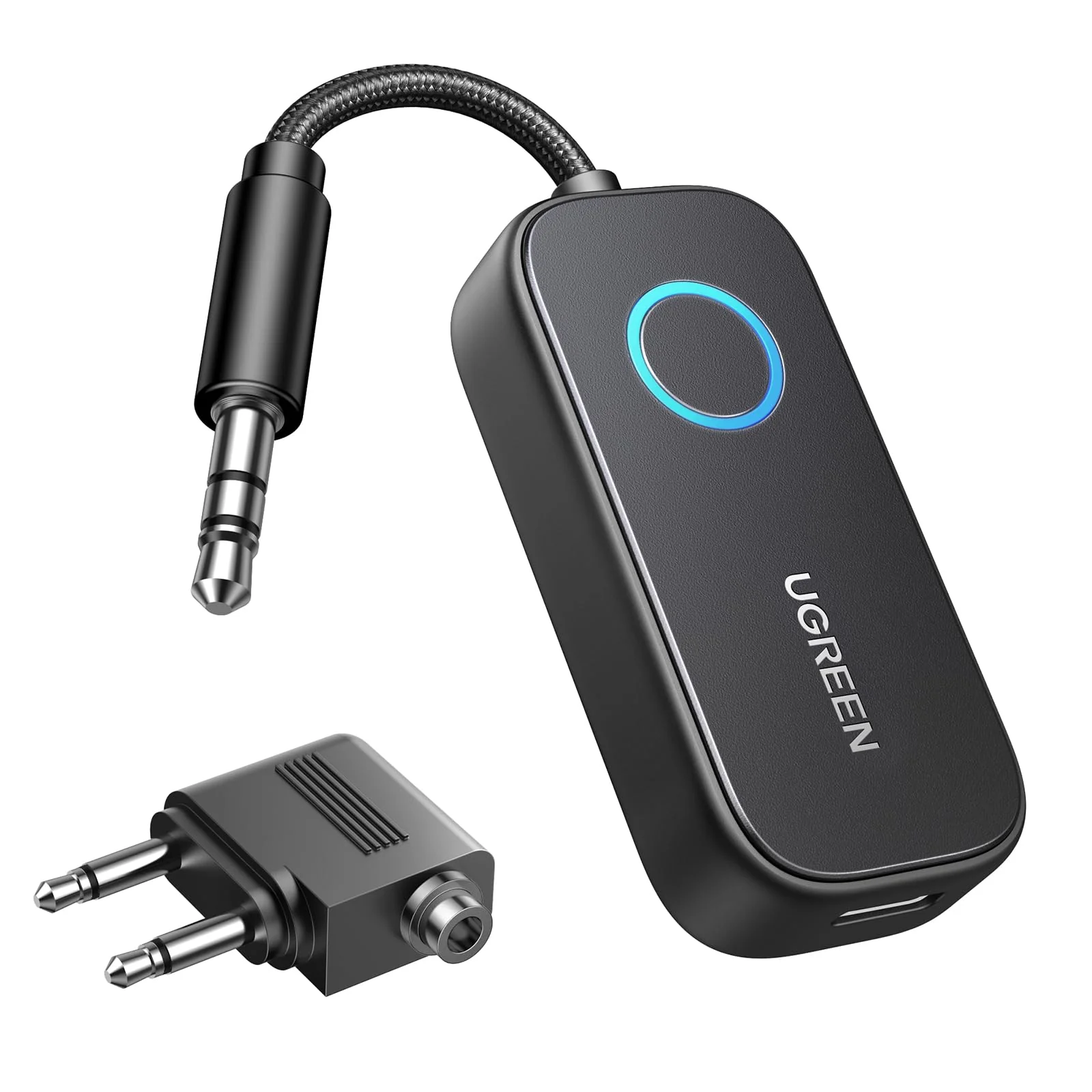 TV, Audio-Video & Foto - Adaptor Bluetooth UGREEN 35222A Audio Receiver CM672, Negru