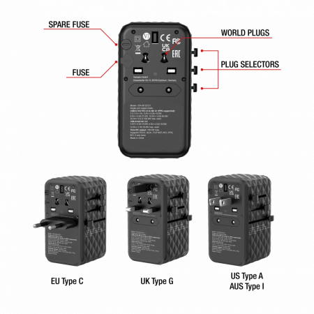 Adaptor universal Verbatim UTA-06 GaN III [9]