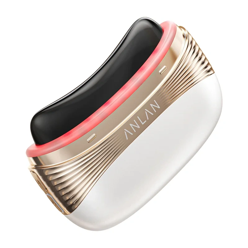 Aparate & Accesorii ingrijire personala - ANLAN 02-AGSY53-02A Aparat de masaj 2 in 1 pentru fata si cap