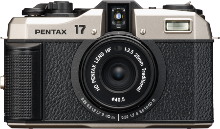 Aparat foto compact pe film PENTAX 17 DARK SILVER Body KIT [2]