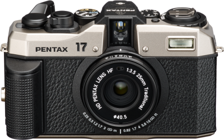 Aparat foto compact pe film PENTAX 17 DARK SILVER Body KIT [1]