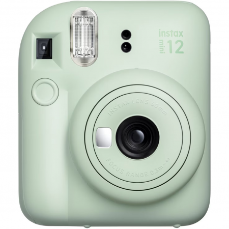 Product Image for Bundle Aparat foto instant Fujifilm Instax Mini 12 verde + film Instax Mini 2x10