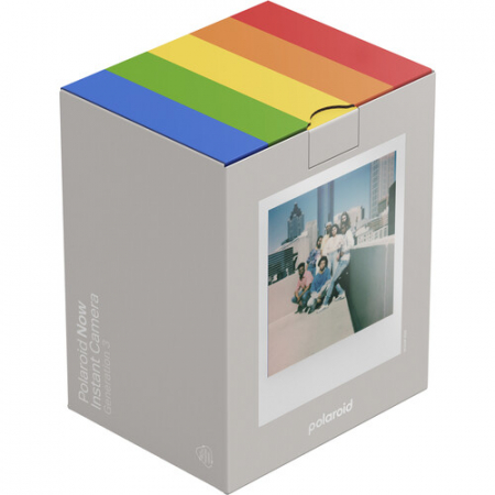 Aparat foto instant Polaroid Now Generation 3, Alb [8]