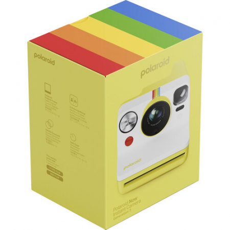 Aparat foto instant Polaroid Now Generation 3, Galben [8]