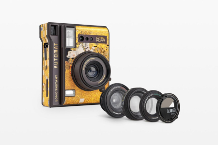 Aparate foto instant - Aparat foto Lomo’Instant Automat, Accesorii, Klimt Gold Leaf
