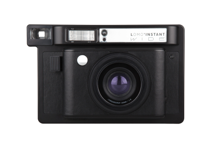 Aparate foto instant - Aparat foto Lomo’Instant Wide, Negru