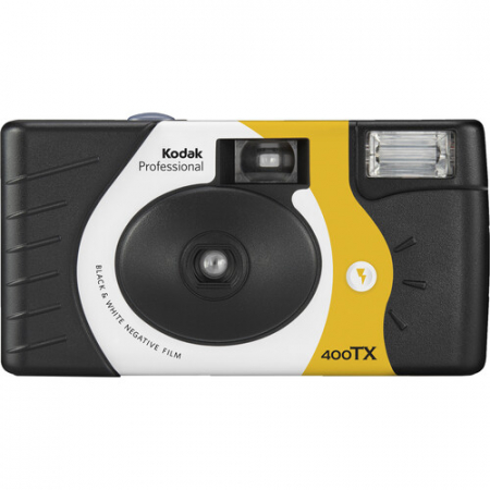 Aparate foto pe film - Aparat foto pe film de unica folosinta Kodak Power Flash B&W