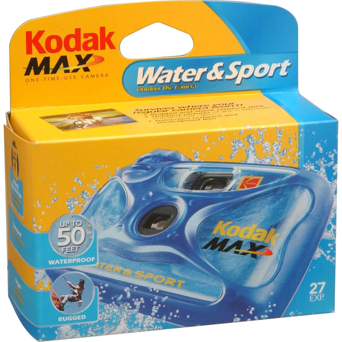 Aparat foto pe film de unica folosinta Kodak Water & Sport [1]