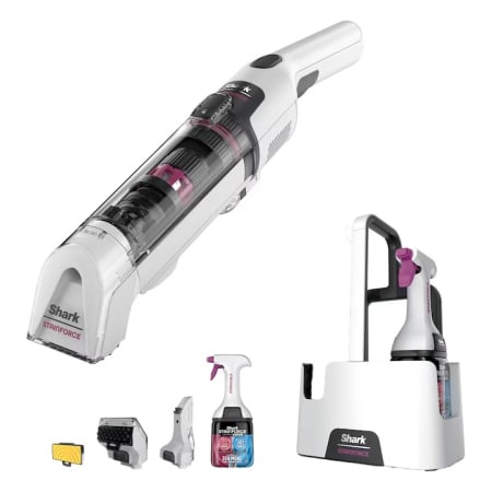 Electrocasnice & Climatizare - Aspirator cu spalare fara fir Shark StainForce HX100EUT