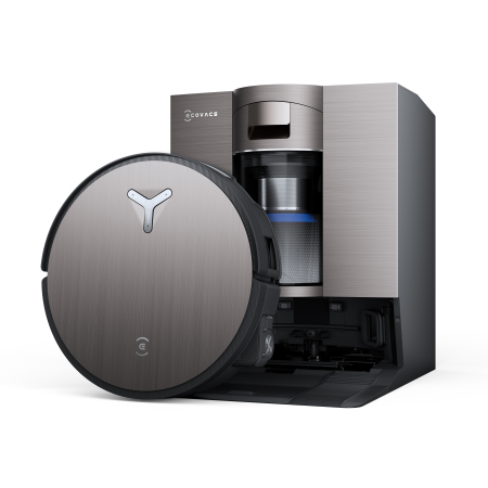 Electrocasnice & Climatizare - Aspirator robot Ecovacs DEEBOT X11 OmniCyclone, Negru
