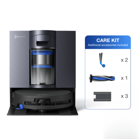 Aspiratoare & fiare de calcat - Aspirator robot ECOVACS DEEBOT X11S OMNICYCLONE Care Kit