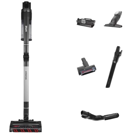 Electrocasnice & Climatizare - Aspirator vertical fara fir 2-in-1 Shark Stratos IZ420EUT
