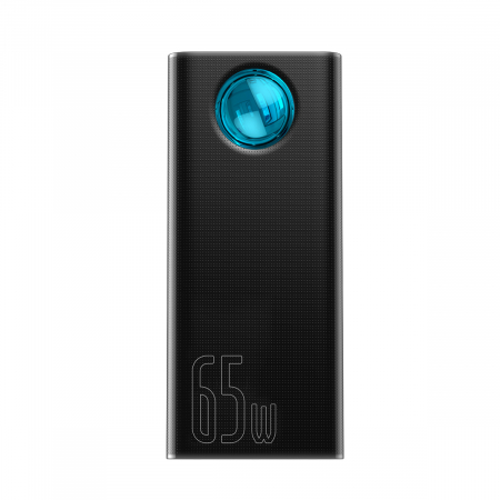 Laptop, Tablete & Telefoane - Baterie externa Baseus Amblight Digital Display, 30000 mAh, Negru