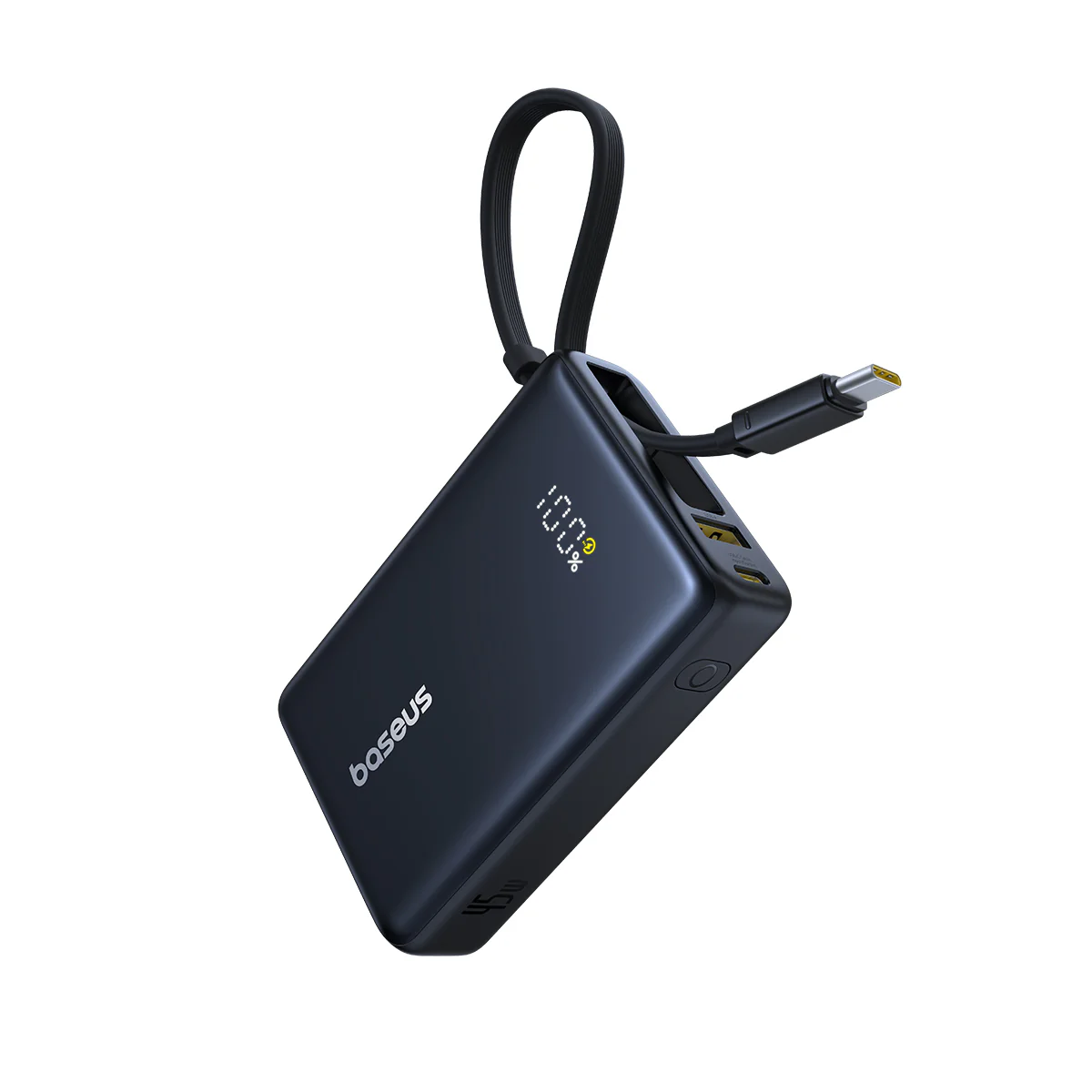 Laptop, Tablete & Telefoane - Baterie externa Baseus PicoGo 10000mAh Digital Display, Negru