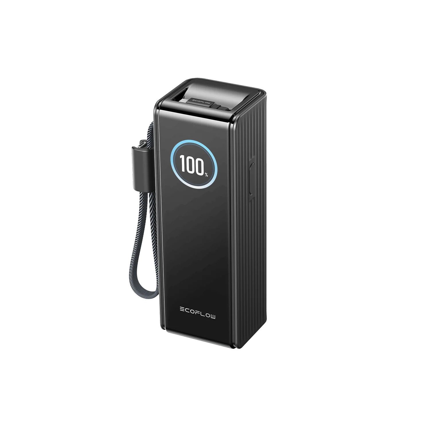 Laptop, Tablete & Telefoane - Baterie externa EcoFlow RAPID 25000 mAh, 170W, cabluri incorporate de 100W, Negru