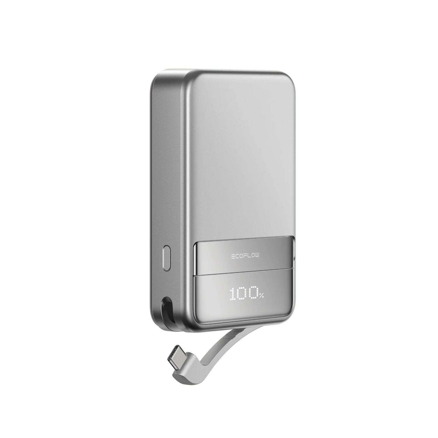 Accesorii telefoane mobile - Baterie externa EcoFlow Rapid MagSafe Qi2 10000 mAh, Gri