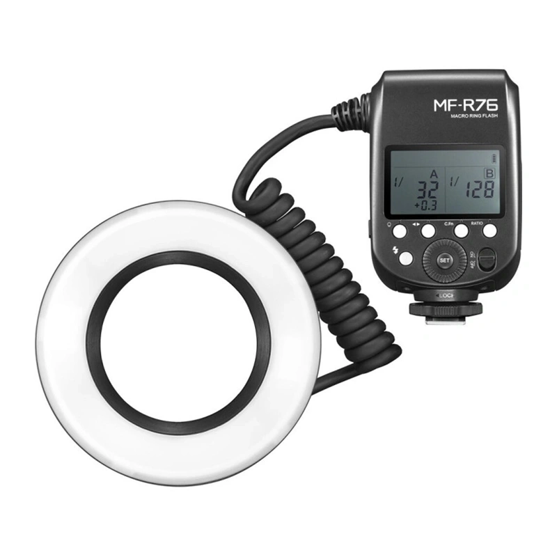 Echipamente de studio - Blitz inelar macro GODOX MF-R76