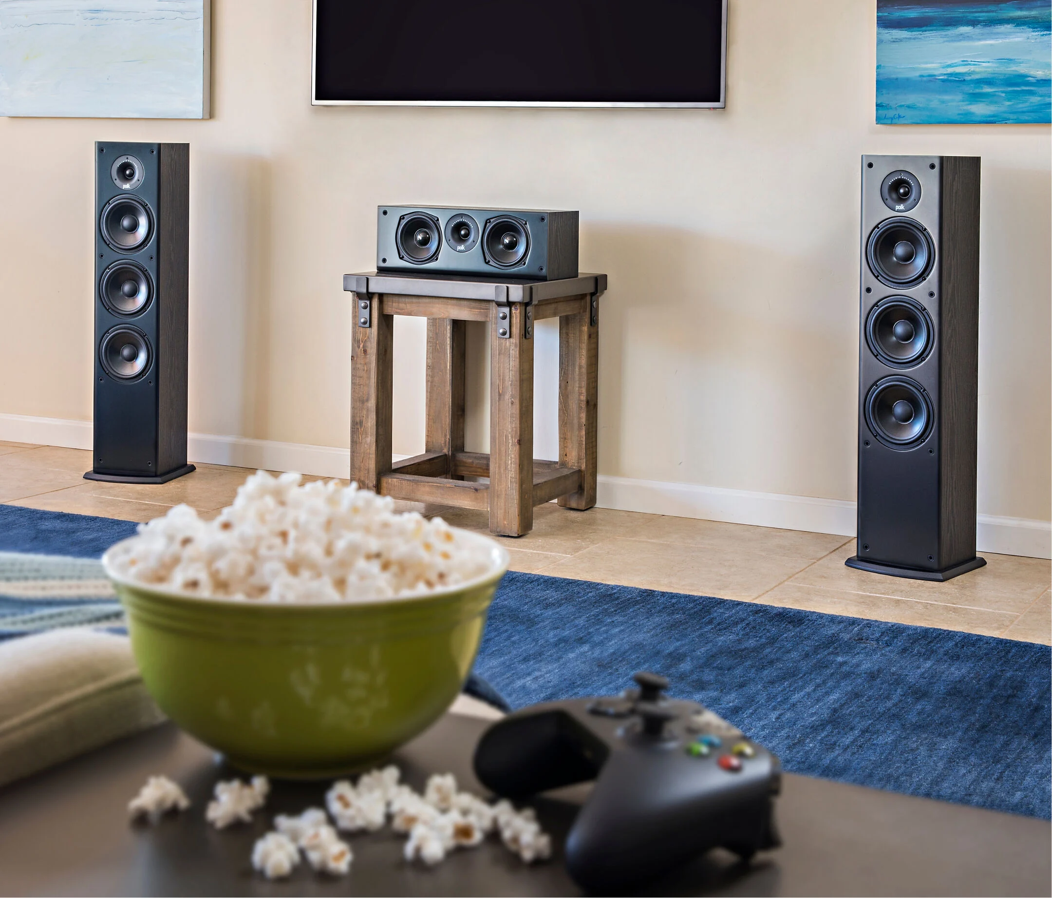 de podea Polk Audio T50 Black Boxa Black Premium [4]