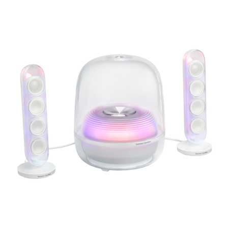 Boxe Wi-Fi / Multiroom - Boxa Harman Kardon Soundsticks 5 Wi-Fi, Alb