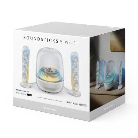 Boxa Harman Kardon Soundsticks 5 Wi-Fi, Alb [9]