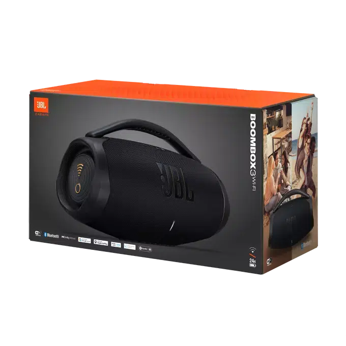 Boxa Portabila JBL Boombox3 WiFi, Negru [6]