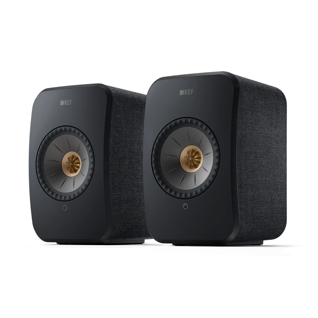 Sisteme Hi-Fi cu boxe amplificate - active Kef LSX II Carbon Black Boxa Black Premium