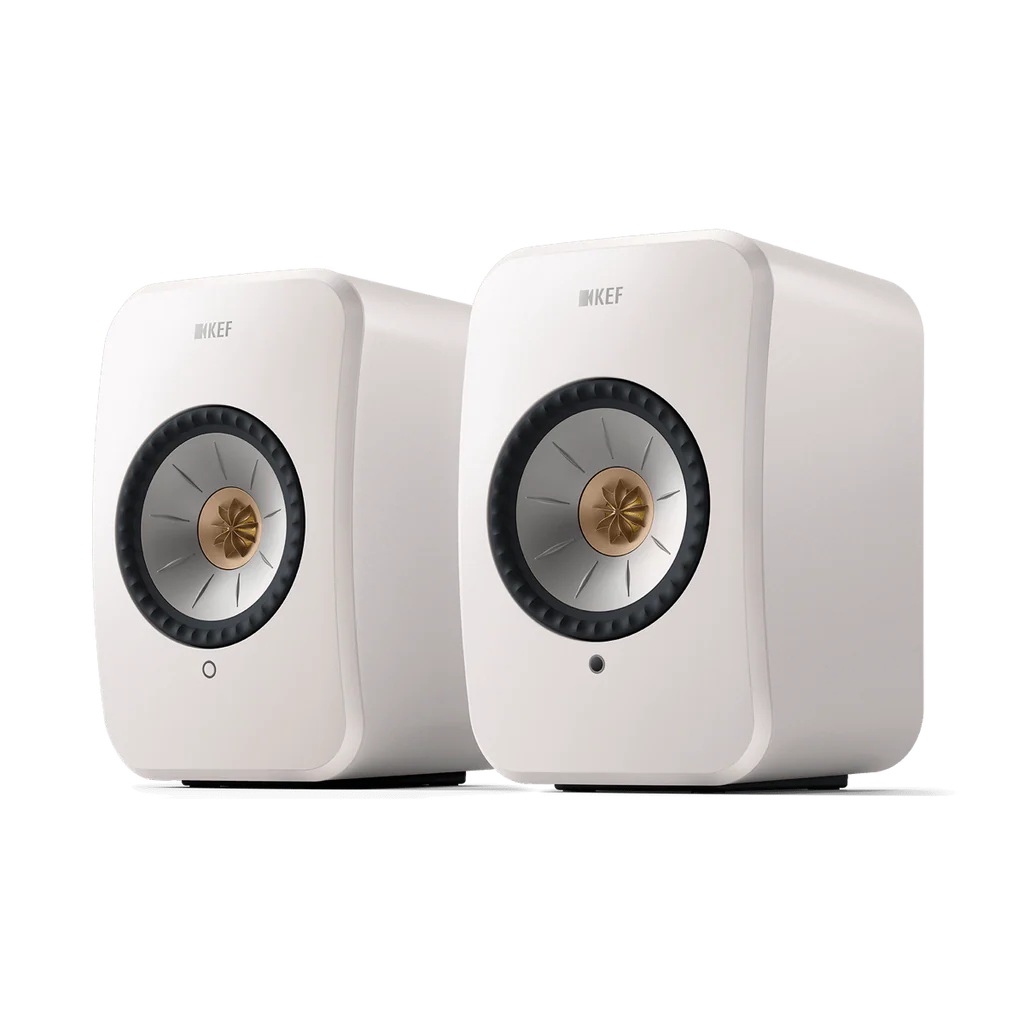 Sisteme Hi-Fi cu boxe amplificate - active Kef LSX II Mineral White Boxa White Premium