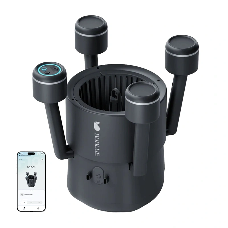 Electrocasnice & Climatizare - Robot wireless de curatat piscine Bublue Vortex V5