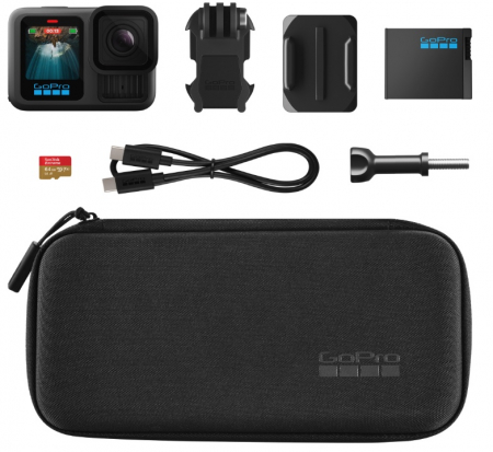 GoPro HERO13 Black Bundle 64GB 5.3K60 27MP Waterproof 10m [1]