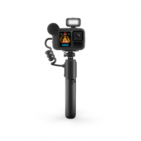 Camere video de actiune & accesorii - GoPro HERO13 Black Bundle Creator Edition 5.3K60 27MP Waterproof 10m