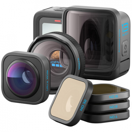 TV, Audio-Video & Foto - GoPro HERO13 Black Bundle 5.3K60 27MP Waterproof 10m