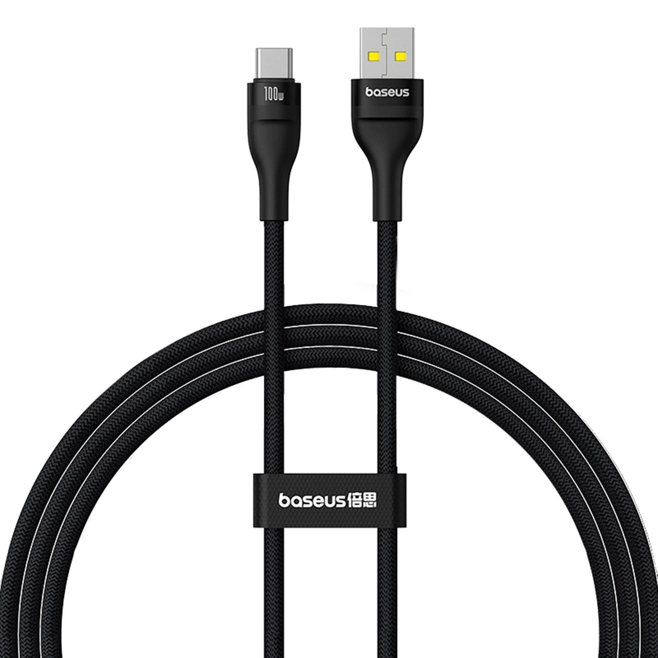 Laptop, Tablete & Telefoane - Cablu Baseus Flash 2 USB-A USB-C 100W 1M Negru