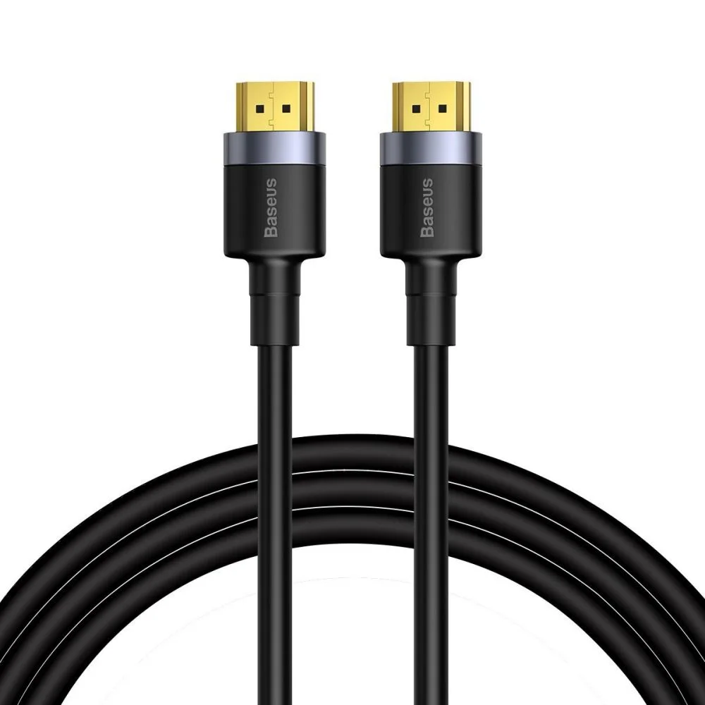 TV, Audio-Video & Foto - Cablu HDMI Baseus Premium High-Speed 4K@60hz 1m Negru