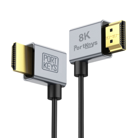 Accesorii monitoare & recordere - Set 2 cabluri HDMI ultra-subtiri Portkeys