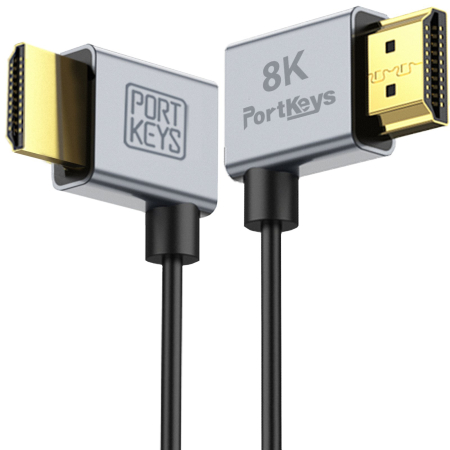 Set 2 cabluri HDMI ultra-subtiri Portkeys [1]