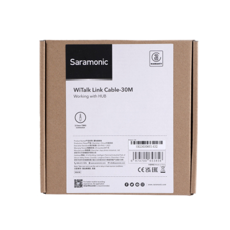 Cablu Saramonic WiTalk-Link (30m), pentru statii de baza WiTalk Hub [5]