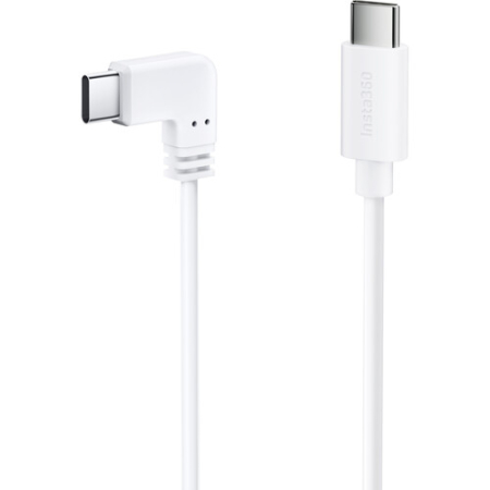 Accesorii telefoane mobile - Cablu de alimentare USB-C la USB-C Insta360, unghi de 90°