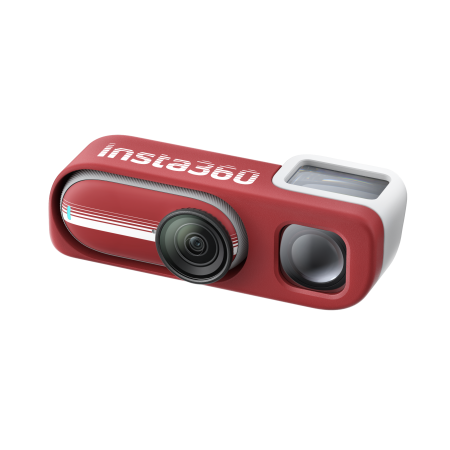 TV, Audio-Video & Foto - Camera de actiune Insta360 GO 3S Retro Bundle (Special Edition), 128 GB, Classic Red