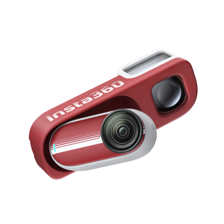 Camera de actiune Insta360 GO 3S Retro Bundle (Special Edition), 128 GB, Classic Red [2]