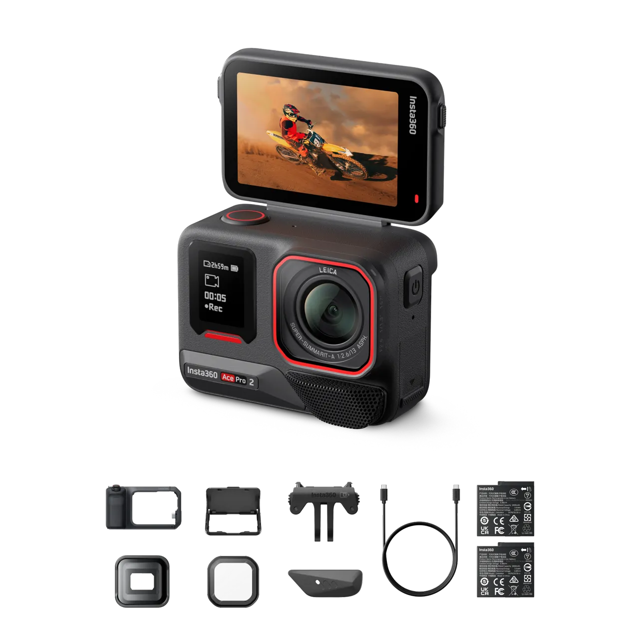 Camere video de actiune - Insta360 Ace Pro Bundle 360