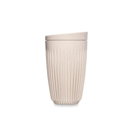Cana HuskeeCup cu Capac 355ml (12oz) - Natur [1]