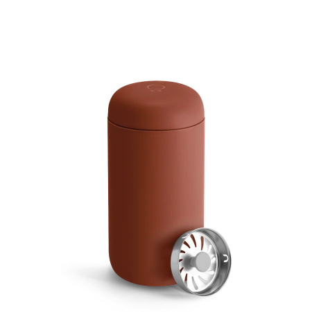 Coffee Corner - FELLOW Carter Move Mug Ediție Limitată cu Capac 360° Sip Lid 355ml - Sienna