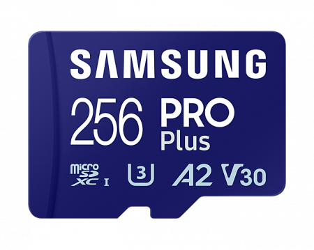 Card de memorie microSD SAMSUNG PRO Plus, 256 GB + cititor [2]