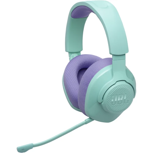 PC, Periferice & Software - Casti gaming Quantum 360 Wireless, Cyan