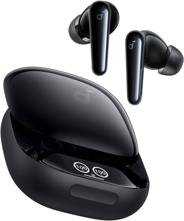 TV, Audio-Video & Foto - Casti In-Ear Anker SoundCore Liberty 4 Pro, Negru Lucios