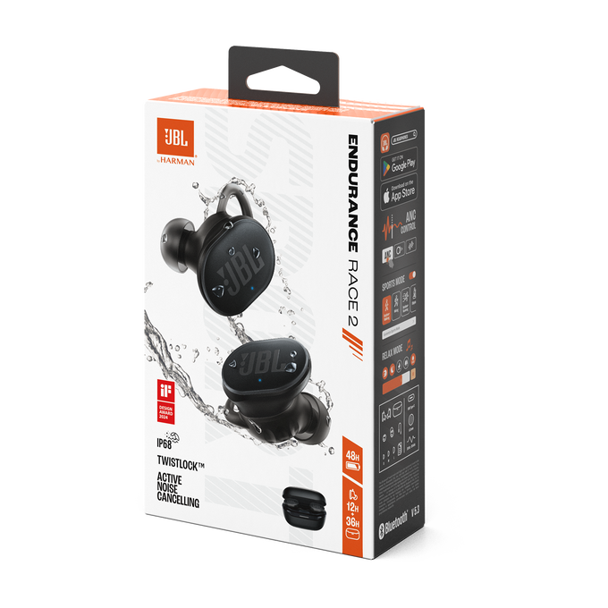 Casti In-Ear JBL Endurance Race 2, Negru [10]