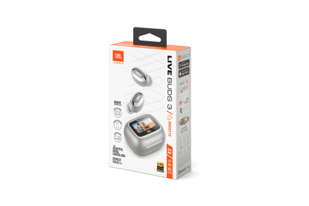 Casti In-Ear JBL Live Buds 3, Argintiu [8]