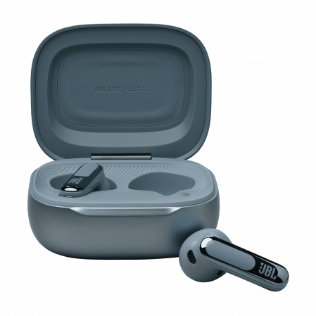 Casti In-Ear JBL Live Flex 3, Albastru [1]