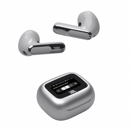 Casti In-Ear JBL Live Flex 3, Argintiu [10]