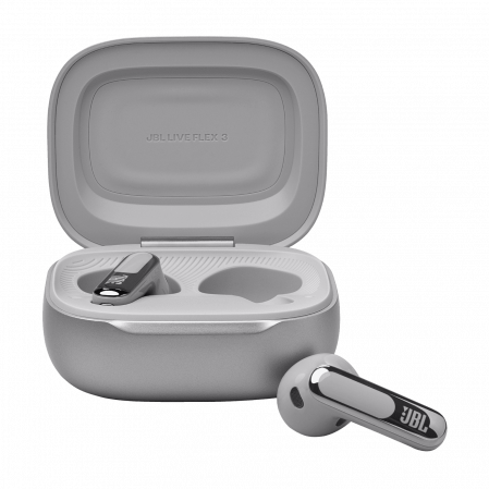Casti In-Ear JBL Live Flex 3, Argintiu [1]